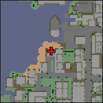 Map of Beach Home Apartments, Flat 14 in Thais