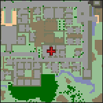 Map of Southern Thais Guildhall in Thais