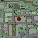 Map of Theater Avenue 7, Flat 12 in Carlin