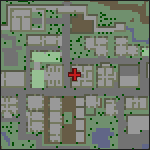 Map of Theater Avenue 7, Flat 15 in Carlin