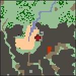 Map of The Farms 6, Fishing Hut in Kazordoon