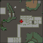 Map of Upper Barracks 1 in Kazordoon