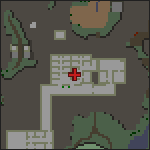 Map of Upper Barracks 8 in Kazordoon