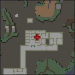 Map of Upper Barracks 9 in Kazordoon