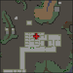 Map of Upper Barracks 10 in Kazordoon