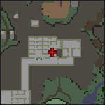 Map of Upper Barracks 13 in Kazordoon