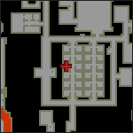 Map of Lower Barracks 5 in Kazordoon