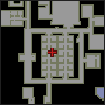 Map of Lower Barracks 6 in Kazordoon