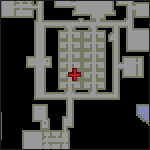Map of Lower Barracks 10 in Kazordoon