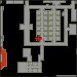 Map of Lower Barracks 11 in Kazordoon