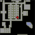 Map of Lower Barracks 13 in Kazordoon