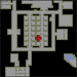 Map of Lower Barracks 16 in Kazordoon