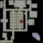 Map of Lower Barracks 17 in Kazordoon