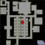 Map of Lower Barracks 22 in Kazordoon