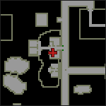 Map of Tunnel Gardens 4 in Kazordoon