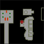 Map of Tunnel Gardens 7 in Kazordoon