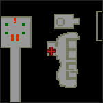 Map of Tunnel Gardens 8 in Kazordoon