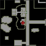 Map of Tunnel Gardens 9 in Kazordoon