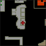 Map of Tunnel Gardens 12 in Kazordoon