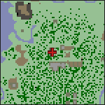 Map of Outlaw Camp 1 in Kazordoon