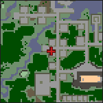 Map of Elm Street 1 in Venore