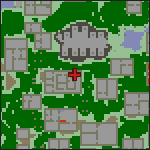 Map of Paupers Palace, Flat 01 in Venore