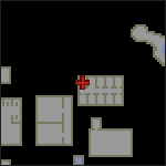 Map of Castle, Basement, Flat 01 in Edron