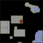 Map of Castle, Basement, Flat 08 in Edron