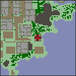 Map of Sky Lane, Sea Tower in Edron