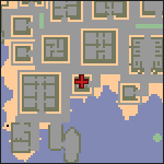 Map of Chameken I in Ankrahmun