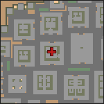 Map of Thanah I b in Ankrahmun