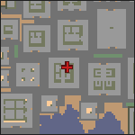 Map of Thanah II c in Ankrahmun