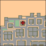 Map of Arakmehn I in Ankrahmun